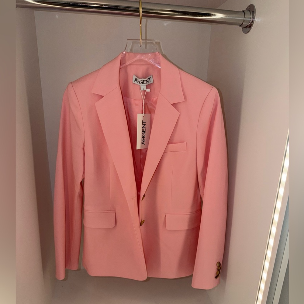 Argent Women's Blush Pink Blazer